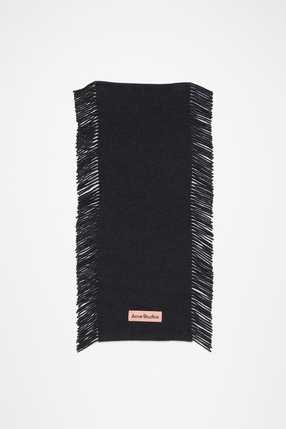 (image for) Top-Quality Fringe wool scarf